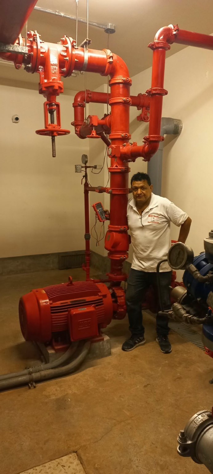 Bomba principal contra incendio