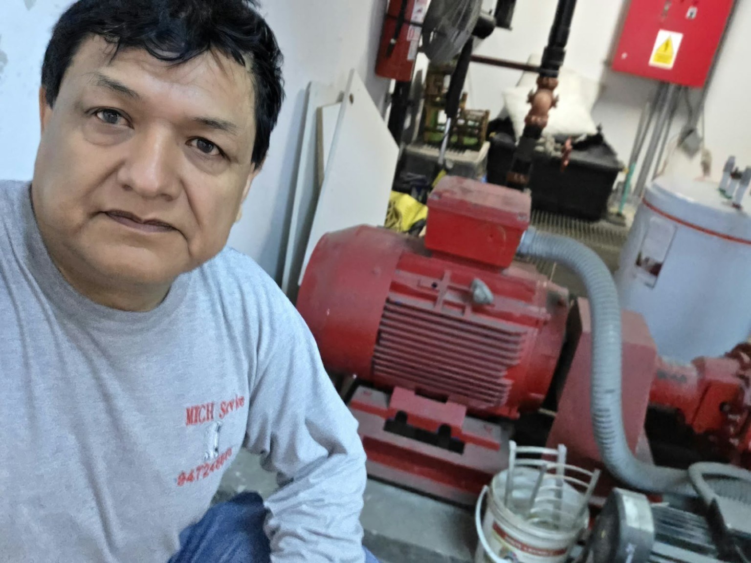 Motor de bomba contra incendio