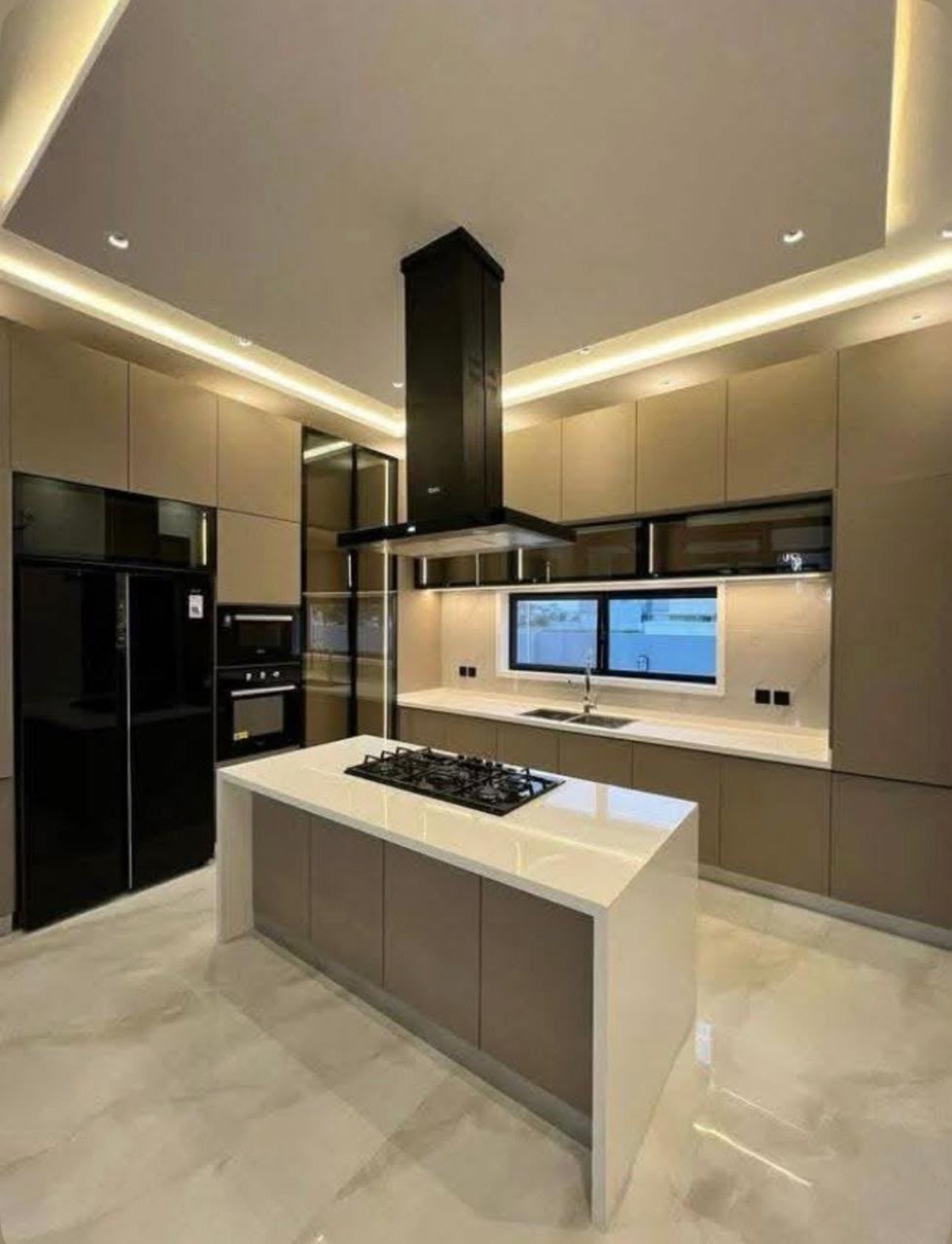 Cocina moderna con isla