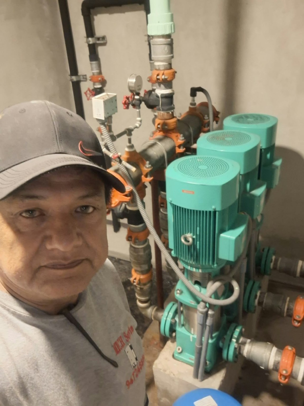 Sistema de bombas verticales