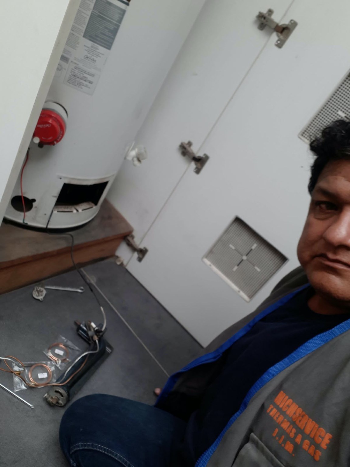 Reparación de termotanque